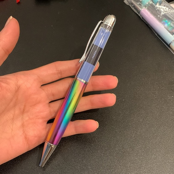 Novelty Ball Point Pen Black Ink ~ Pick Your Sparkle - Picture 4 of 10